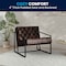 Flash Furniture Madison Accent Chair, Bomber Jacket Seat, 29 W 31-3/4" L 27.5 H ZB-8522-BJ-GG - alternate 4